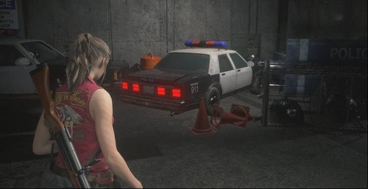 The police car at the parking lot - take a look inside the trunk after you open it using the key. - Where to find all weapon upgrades in Resident Evil 2 - FAQ - Resident Evil 2 Guide