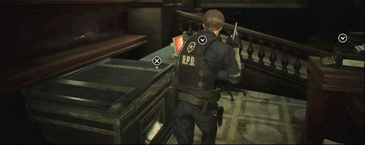 You can store all unnecessary items in large boxes similar to the picture above - What to do with unnecessary items in Resident Evil 2? - FAQ - Resident Evil 2 Guide