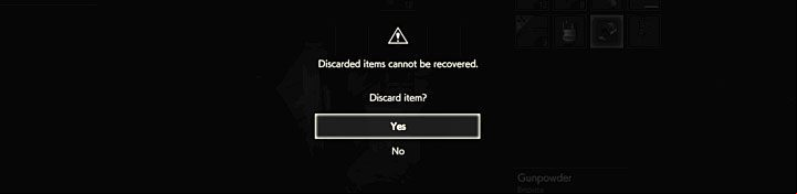 The game also allows you to throw an item out of the inventory - What to do with unnecessary items in Resident Evil 2? - FAQ - Resident Evil 2 Guide