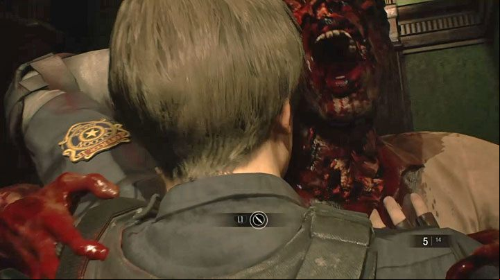 The loss of a knife can occur if there is a brawl with a zombie or other monster - How to recover the lost knife in Resident Evil 2? - FAQ - Resident Evil 2 Guide