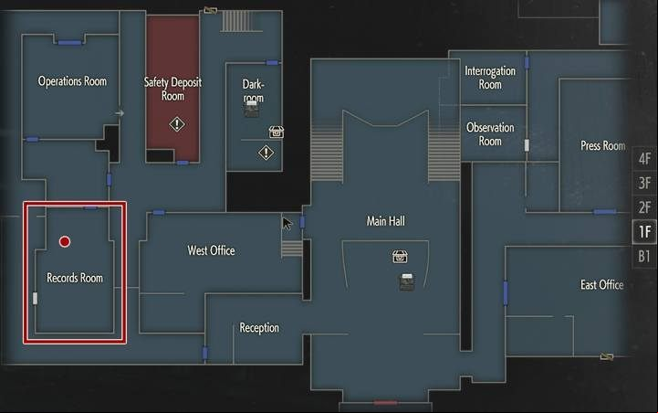 1 - Escaping from the police station | Police station in Resident Evil 2 - Leons path - Resident Evil 2 Guide