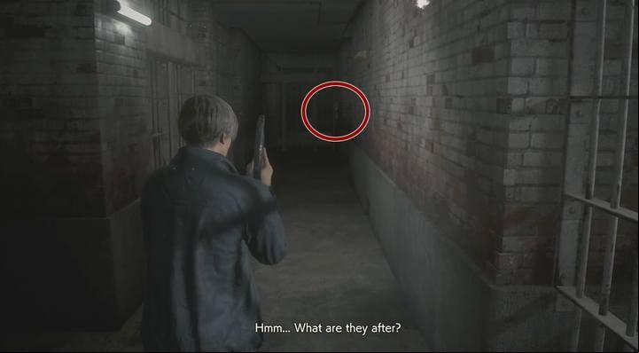 Enter the cell and take the identifier - Escaping from the police station | Police station in Resident Evil 2 - Leons path - Resident Evil 2 Guide