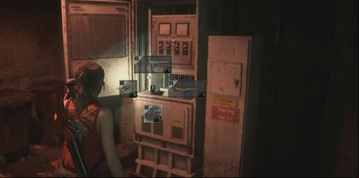 Use the inside the small room to activate power supply. - Boss fight - G2 | Sewers in Resident Evil 2 - Walkthrough - Resident Evil 2 Guide