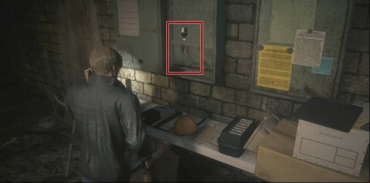To use this age you need the key that was lying above the table near the place where you could go into the water - Where can I find the secret age to the police station in Resident Evil 2? - Secrets and useful items - Resident Evil 2 Guide