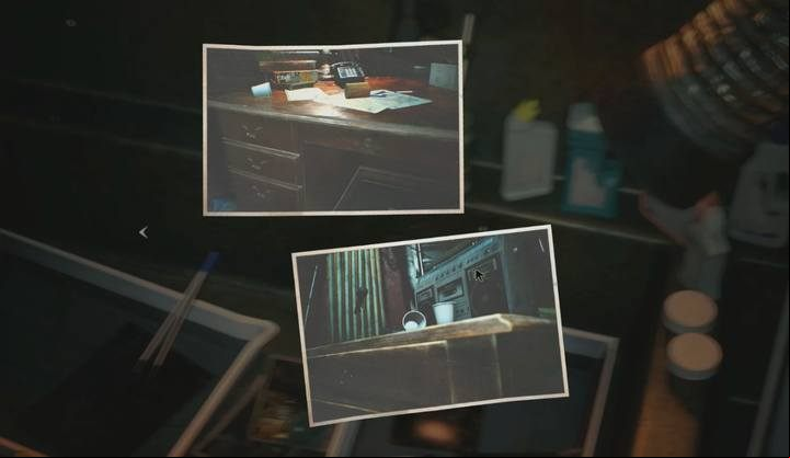 The picture developed from the roll film found in the sewers. - Picture (roll film) puzzle in the sewers of Resident Evil 2 - Solving Riddles - Resident Evil 2 Guide