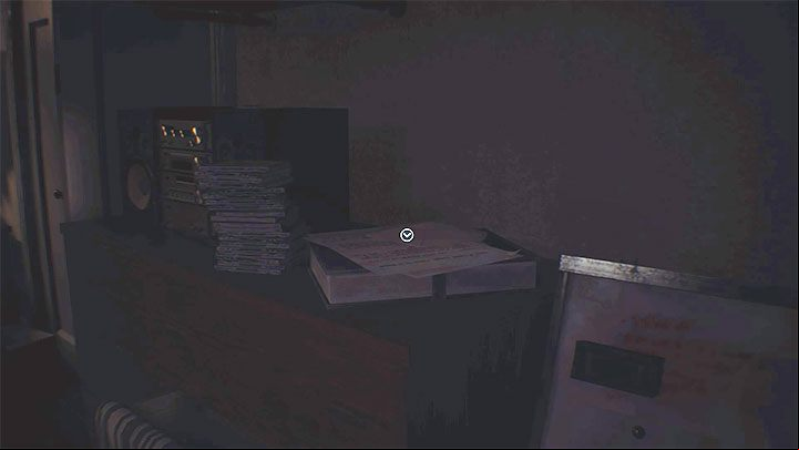 The envelope is located in a less-lit area of Jills Apartment - Resident Evil 3: Jills Apartment secrets, collectibles - Collectibles and secrets - Resident Evil 3 Guide