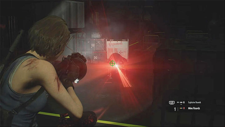 Avoid using corridors on the left, because there will be a small explosion at each one and you wont be able to go through - Resident Evil 3: Warehouse fuses puzzle - Puzzle Solutions - Resident Evil 3 Guide