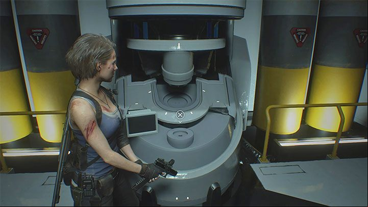 To find the vaccine making device, you need to reach floor 2F of NEST 2 - Resident Evil 3: NEST 2 Vaccine puzzle - Puzzle Solutions - Resident Evil 3 Guide