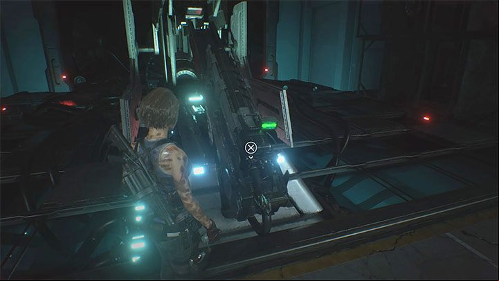 Start the final battle by reaching the railgun - Resident Evil 3: Nemesis - final boss fight - Nemesis boss fights - Resident Evil 3 Guide