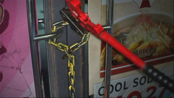 You can now return to blocked ages and cut chains - Resident Evil 3: Chains - how to cut them? - FAQ - Resident Evil 3 Guide