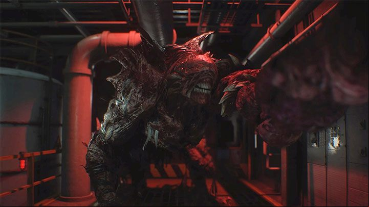 Nemesis will undergo transformations as the campaign progresses - Resident Evil 3: Nemesis - the main boss, enemy - Basics - Resident Evil 3 Guide