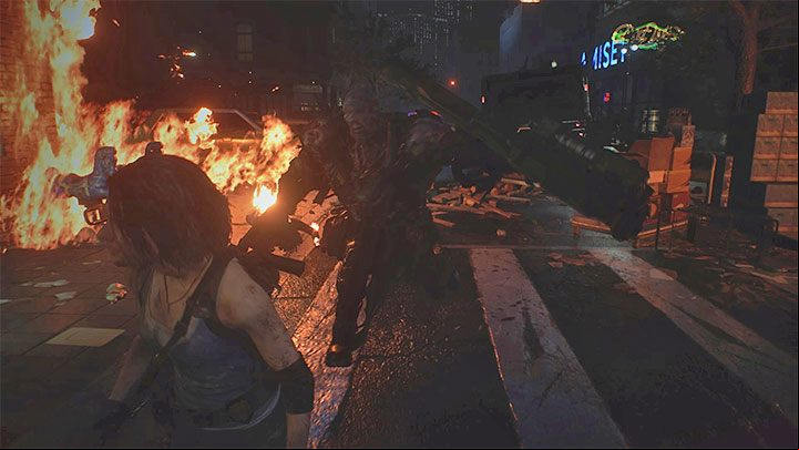 In all other cases, running away is the best idea - Resident Evil 3: Nemesis - the main boss, enemy - Basics - Resident Evil 3 Guide