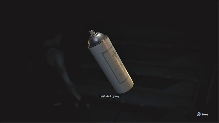 2) First Aid Spray - Resident Evil 3: Healing - Basics - Resident Evil 3 Guide