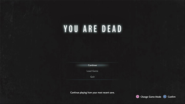If your character dies, you have two choices - Resident Evil 3: Healing - Basics - Resident Evil 3 Guide