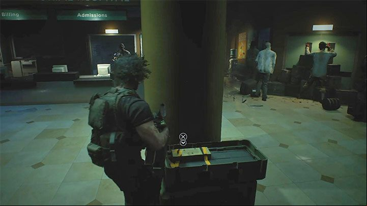 Fight until you will watch a cut-scene that shows how the horde breaks into the lobby - Resident Evil 3: Horde of zombies - how to defeat? - FAQ - Resident Evil 3 Guide