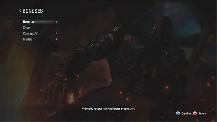 You can check bonuses in the main menu - Resident Evil 3: Bonuses - how to unlock? - FAQ - Resident Evil 3 Guide