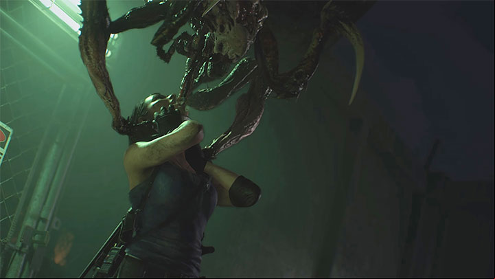 Jill may become infected with the parasite by a Drain Deimos - Resident Evil 3: Parasite - how to get rid of it? - FAQ - Resident Evil 3 Guide