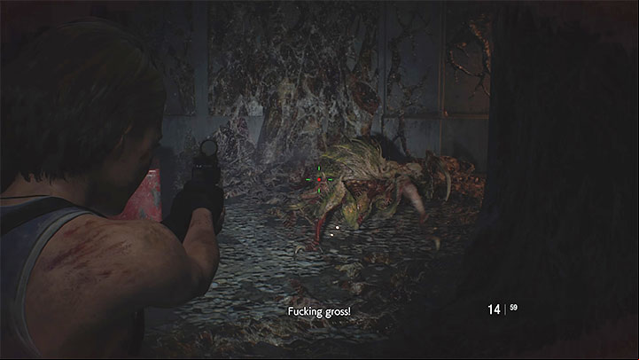 The first infection occurs when you enter the area with generators - after opening the gate with the lockpick - Resident Evil 3: Parasite - how to get rid of it? - FAQ - Resident Evil 3 Guide