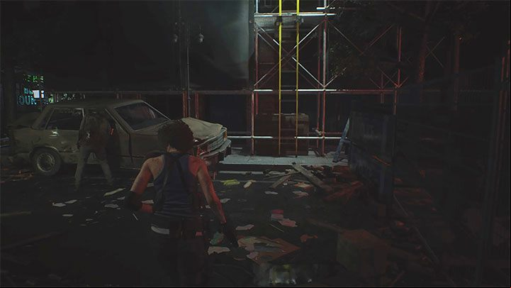 There is more than one path leading to the destination - Resident Evil 3: Downtown - second visit walkthrough - Story walkthrough - Resident Evil 3 Guide