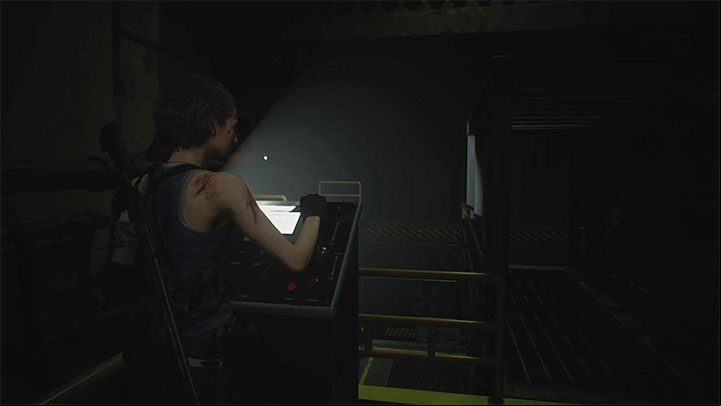 Head for the stairs - Resident Evil 3: Underground Storage walkthrough - Story walkthrough - Resident Evil 3 Guide