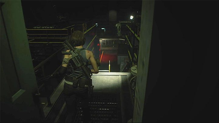 There are 3 Zombies and a Pale Head in the room - Resident Evil 3: Underground Storage walkthrough - Story walkthrough - Resident Evil 3 Guide