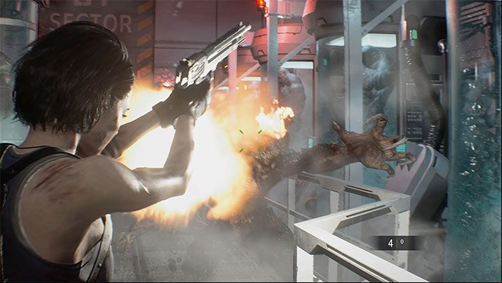Now, you must return to the room with the vaccine maker device - Resident Evil 3: NEST 2 walkthrough - Story walkthrough - Resident Evil 3 Guide