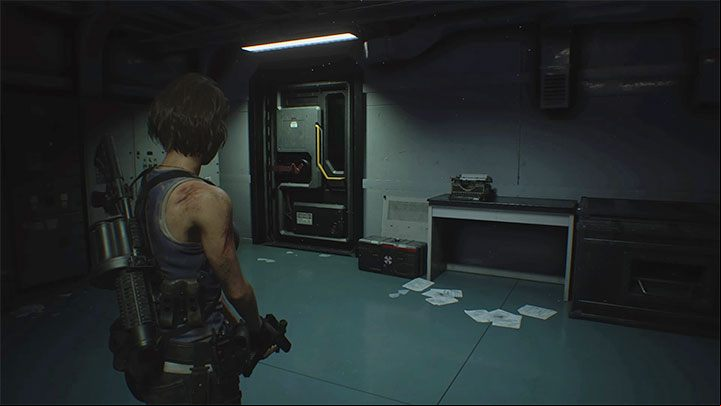After winning the battle, youll be in the hallway - Resident Evil 3: Final duel with Nemesis walkthrough - Story walkthrough - Resident Evil 3 Guide