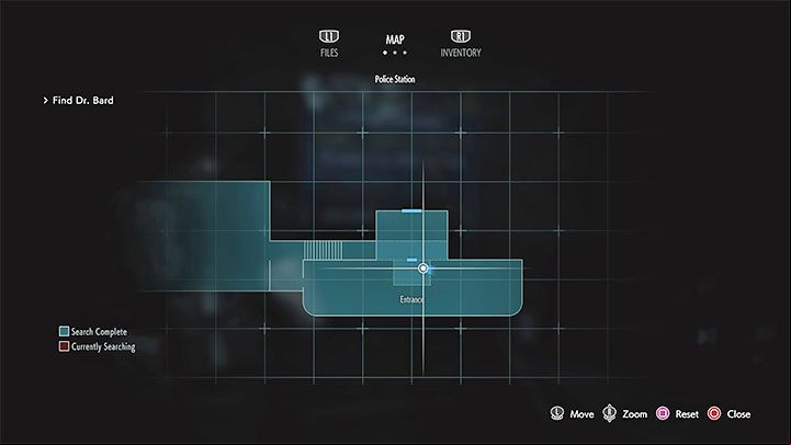 The card with printed e-mail content is in a small room in the Entrance area of the Police Station - Resident Evil 3: Police Station secrets, collectibles - Collectibles and secrets - Resident Evil 3 Guide