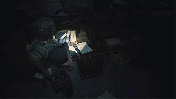 The arrest report is on one of the desks in the West Office on the ground floor of the Police Station - Resident Evil 3: Police Station secrets, collectibles - Collectibles and secrets - Resident Evil 3 Guide
