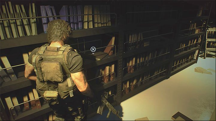 The journal is located on the shelf between the files in the Records Room on the 2F of the Hospital - Resident Evil 3: Hospital secrets, collectibles - Collectibles and secrets - Resident Evil 3 Guide