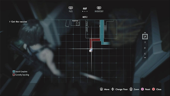 The journal lies on the ground in the southern corridor of 2F of NEST 2 - Resident Evil 3: NEST 2 secrets, collectibles - Collectibles and secrets - Resident Evil 3 Guide