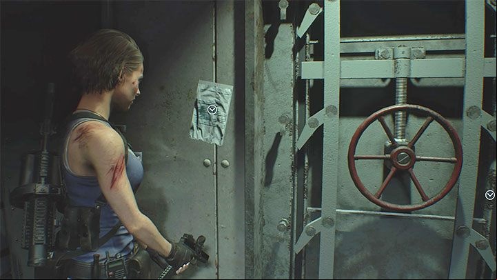 The note is in the Workers Break Room, which is reached after completing a riddle to develop a vaccine and after escaping Nemesis - Resident Evil 3: NEST 2 secrets, collectibles - Collectibles and secrets - Resident Evil 3 Guide