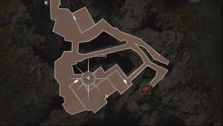 Interactive Map: Village Small Key #1 - Valley - Resident Evil 4 Remake: Small Keys map - Village - Secrets - Resident Evil 4 Remake Guide