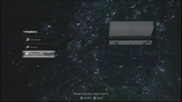 Choose Customize Case from the menu - Resident Evil 4 Remake: Charms - Basics - Resident Evil 4 Remake Guide