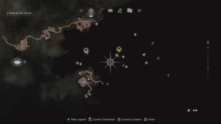 After the purchase, the locations of treasures from the village will appear on the world map - Resident Evil 4 Remake: Treasure Maps - Secrets - Resident Evil 4 Remake Guide