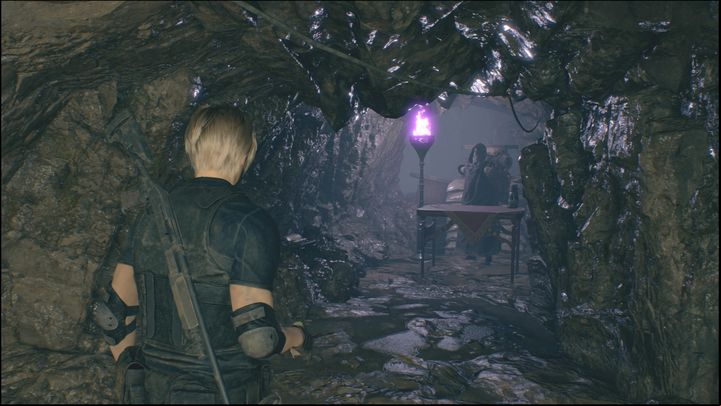 The first time you will have the opportunity to meet Merchant in the Village, more precisely in Chapter 2 - Resident Evil 4 Remake: Merchant - Basics - Resident Evil 4 Remake Guide