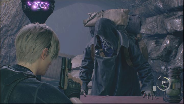 In Resident Evil 4 Remake, this option is disabled - Resident Evil 4 Remake: Merchant - Basics - Resident Evil 4 Remake Guide
