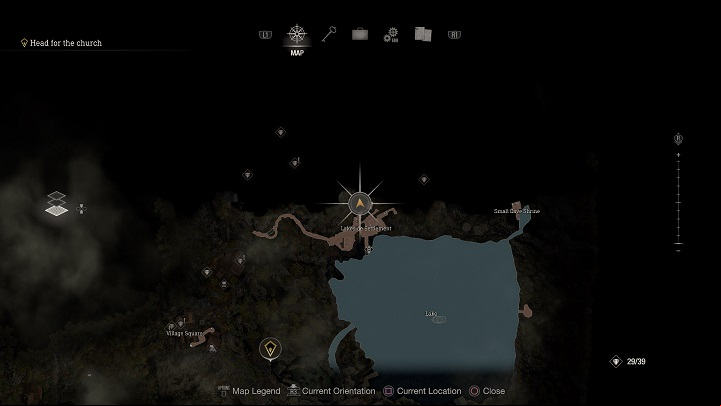 When you gain the ability to sail a motorboat, head north on the lake to a location called Lakeside Settlement - you will also find a Request there, #6 Catch Me a Big Fish - Resident Evil 4 Remake: How to open Doors with Insignia? - Campaign - Resident Evil 4 Remake Guide