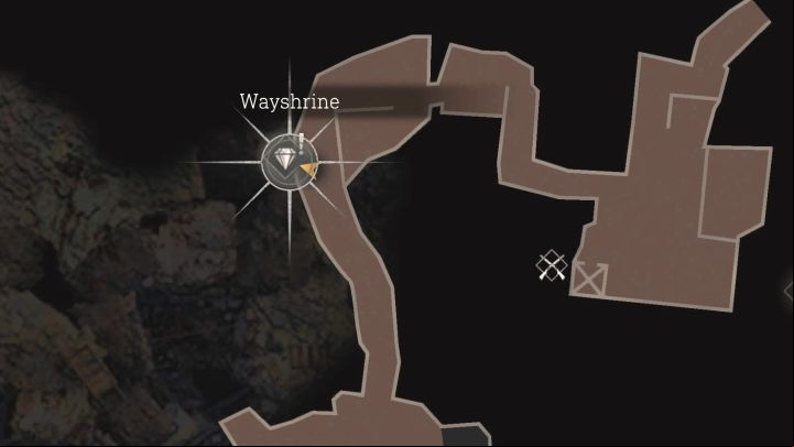 The wayshrine is north of the main part of the quarry (e - Resident Evil 4 Remake: Wayshrines map - Village - Secrets - Resident Evil 4 Remake Guide