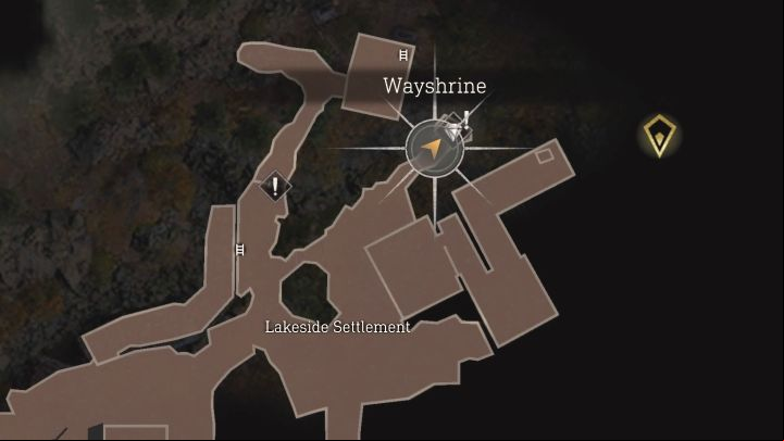 Explore the northeastern part of the location - Resident Evil 4 Remake: Wayshrines map - Village - Secrets - Resident Evil 4 Remake Guide