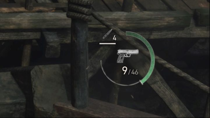 Once that happens, there will be an icon representing the knife and the number of them in the bottom right corner of the screen - Resident Evil 4 Remake: How to repair the Combat Knife? - Equipment - Resident Evil 4 Remake Guide