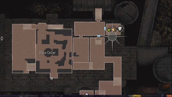 The book is in a secret room with armors and treasure, east of the Wine Cellar - Resident Evil 4 Remake: Files map - Castle - Secrets - Resident Evil 4 Remake Guide