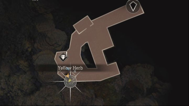 The yellow plant is next to the marina with the boat, the one that required fuel - Resident Evil 4 Remake: Yellow Herb map - Village - Secrets - Resident Evil 4 Remake Guide