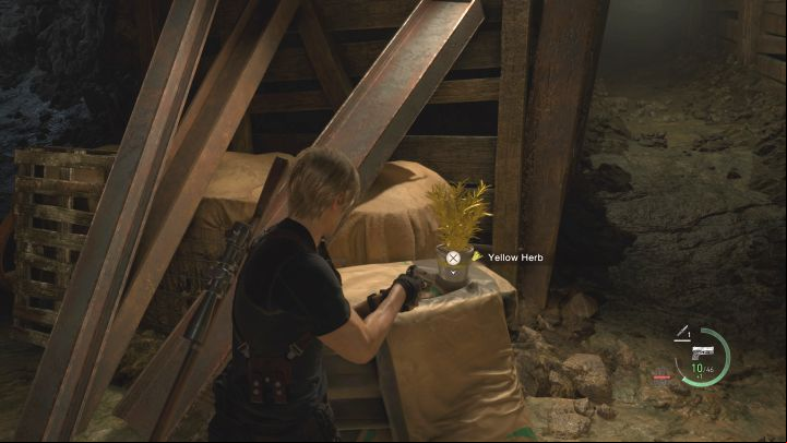 4 - Resident Evil 4 Remake: Yellow Herb map - Castle - Secrets - Resident Evil 4 Remake Guide