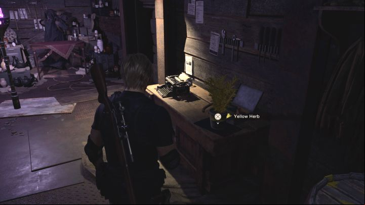 5 - Resident Evil 4 Remake: Yellow Herb map - Castle - Secrets - Resident Evil 4 Remake Guide