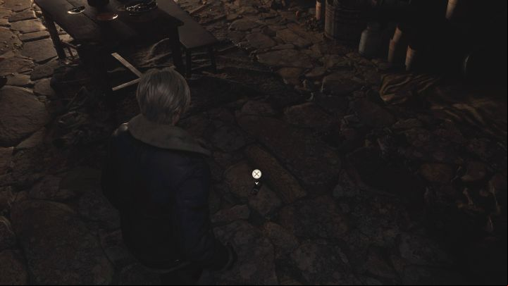The Officer's Badge is also in Hunter's Lodge, in the room where you meet the first villager - Resident Evil 4 Remake: Files map - Village - Secrets - Resident Evil 4 Remake Guide