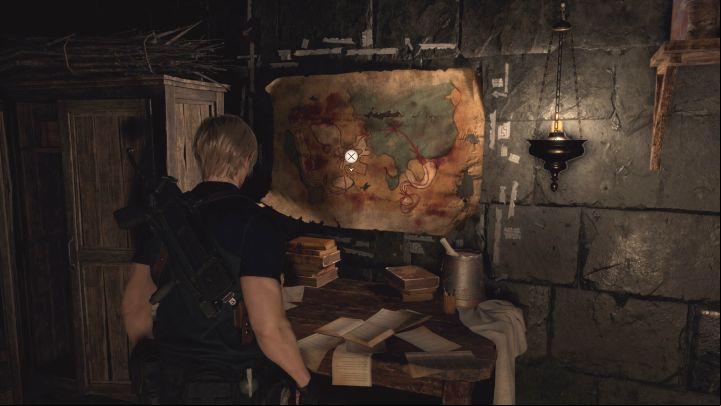 Look inside the side room of the Church - the same area where the previous collectible was obtained - Resident Evil 4 Remake: Files map - Village - Secrets - Resident Evil 4 Remake Guide