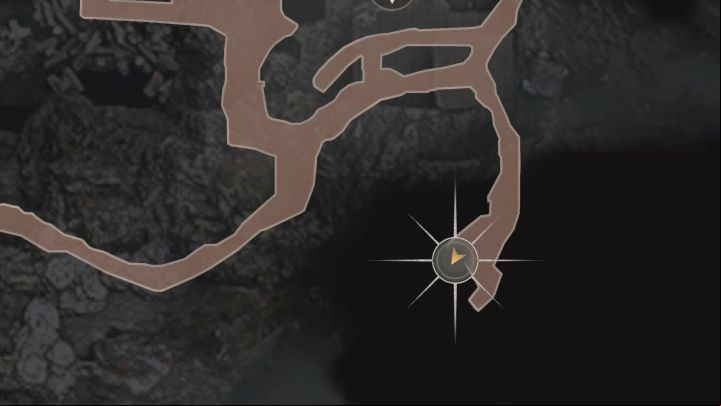 Look for a tombstone plaque in a cave not far from where you've begun the exploration of the island, south of the Wharf and the first merchant - Resident Evil 4 Remake: Files map - Island - Secrets - Resident Evil 4 Remake Guide