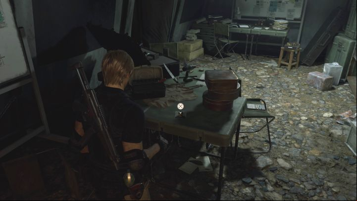 Photo of Leon can also be found in a large tent south of Campsite - Resident Evil 4 Remake: Files map - Island - Secrets - Resident Evil 4 Remake Guide