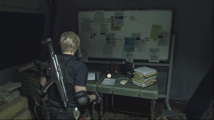 Look for it in the tent south of Campsite - Resident Evil 4 Remake: Files map - Island - Secrets - Resident Evil 4 Remake Guide